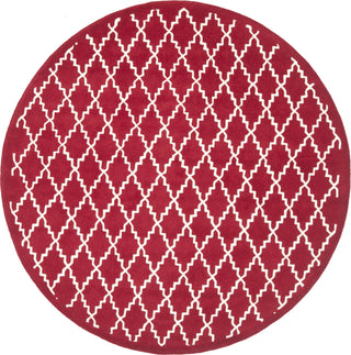 Safavieh Chatham Cht721 Red/Ivory Area Rug Round