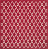 Safavieh Chatham Cht721 Red/Ivory Area Rug Square