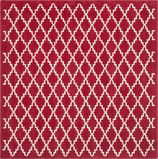 Safavieh Chatham Cht721 Red/Ivory Area Rug Square