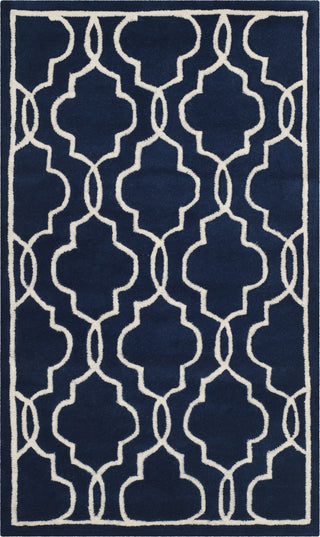 Safavieh Chatham Cht723 Dark Blue/Ivory Area Rug main image