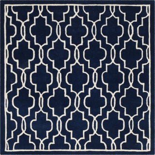 Safavieh Chatham Cht723 Dark Blue/Ivory Area Rug Square