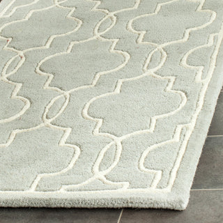 Safavieh Chatham Cht723 Grey/Ivory Area Rug Detail