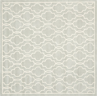 Safavieh Chatham Cht723 Grey/Ivory Area Rug Square