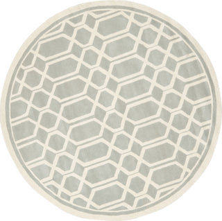 Safavieh Chatham Cht725 Grey/Ivory Area Rug Round