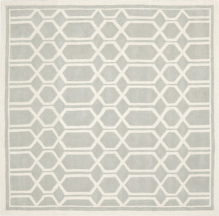 Safavieh Chatham Cht725 Grey/Ivory Area Rug Square