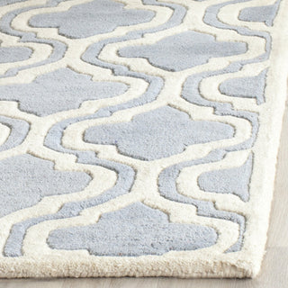 Safavieh Chatham Cht727 Blue/Ivory Area Rug Detail