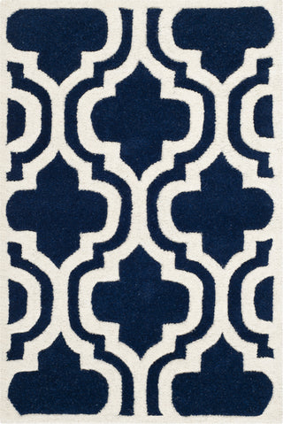 Safavieh Chatham Cht727 Dark Blue/Ivory Area Rug 