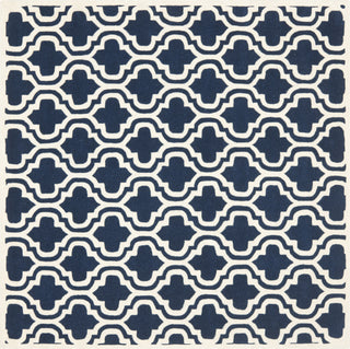 Safavieh Chatham Cht727 Dark Blue/Ivory Area Rug Square