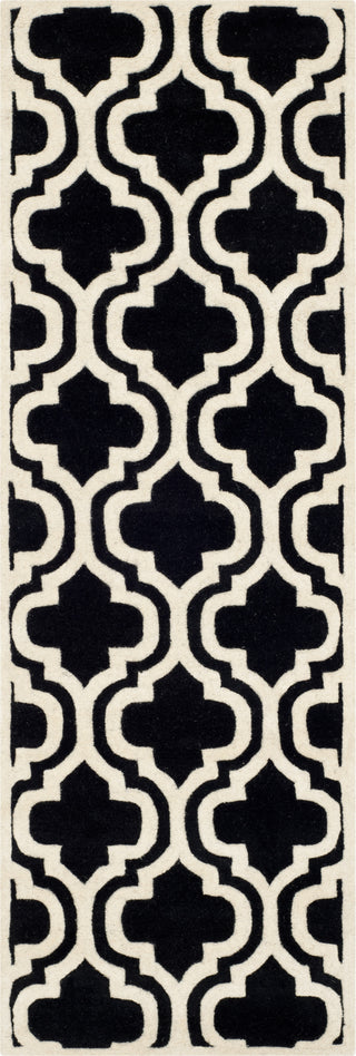 Safavieh Chatham Cht727 Black/Ivory Area Rug 