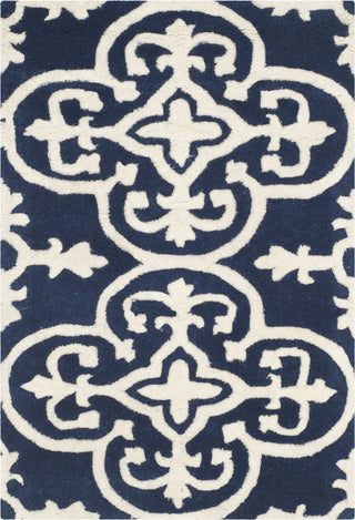 Safavieh Chatham Cht729 Dark Blue/Ivory Area Rug 