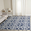 Safavieh Chatham Cht729 Dark Blue/Ivory Area Rug Room Scene