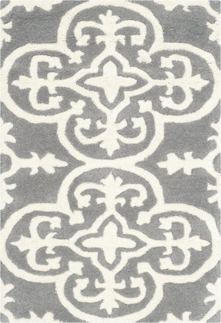 Safavieh Chatham Cht729 Dark Grey/Ivory Area Rug 