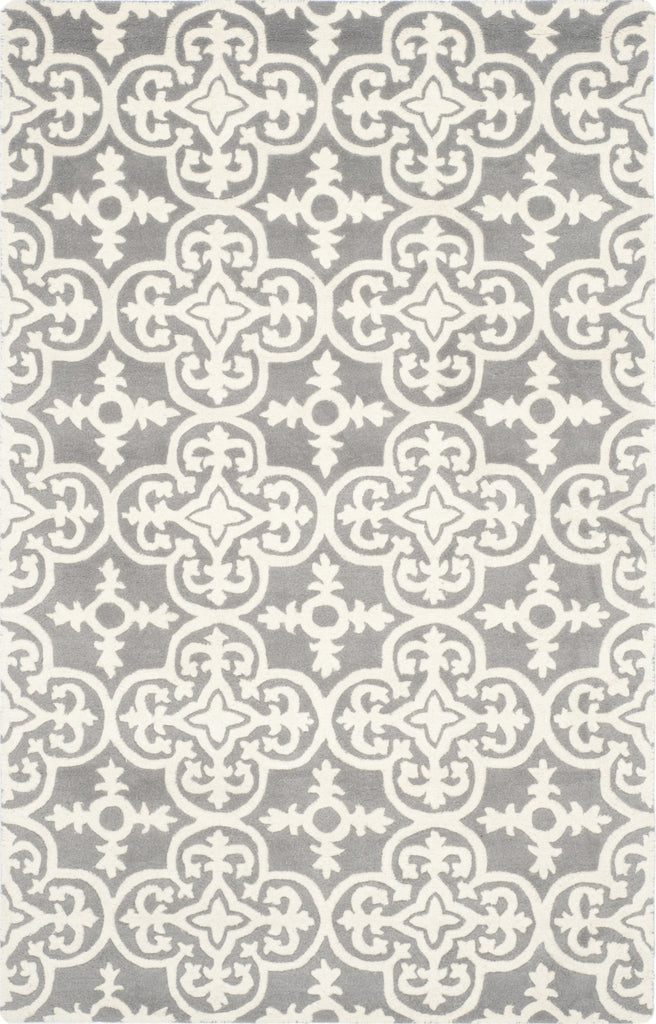 Safavieh Chatham Cht729 Dark Grey/Ivory Area Rug main image
