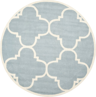 Safavieh Chatham 730 Blue/Ivory Area Rug Round