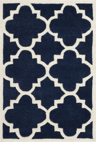 Safavieh Chatham 730 Dark Blue/Ivory Area Rug 