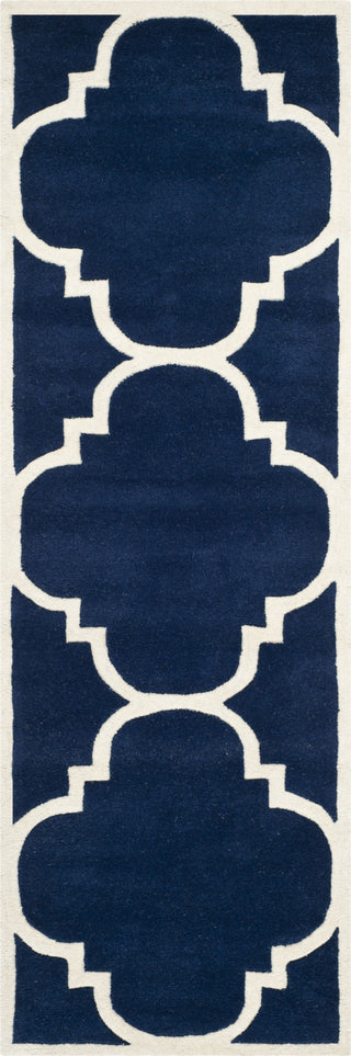 Safavieh Chatham 730 Dark Blue/Ivory Area Rug 