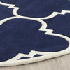 Safavieh Chatham 730 Dark Blue/Ivory Area Rug Detail