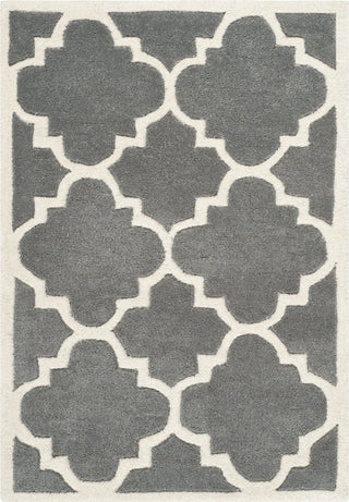 Safavieh Chatham 730 Dark Grey/Ivory Area Rug 