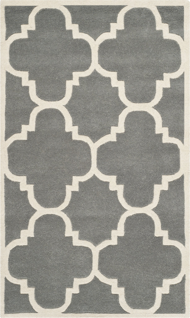 Safavieh Chatham 730 Dark Grey/Ivory Area Rug main image