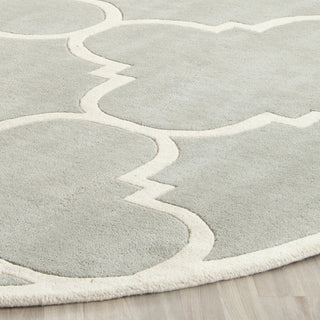 Safavieh Chatham 730 Grey/Ivory Area Rug Detail