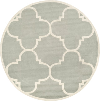 Safavieh Chatham 730 Grey/Ivory Area Rug Round