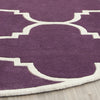 Safavieh Chatham 730 Purple/Ivory Area Rug Detail