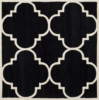 Safavieh Chatham 730 Black/Ivory Area Rug Square