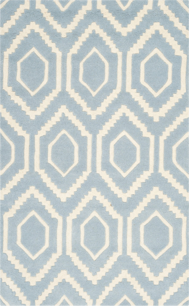 Safavieh Chatham Blue/Ivory Area Rug main image