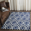 Safavieh Chatham Dark Blue/Ivory Area Rug Room Scene Feature