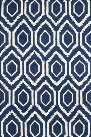 Safavieh Chatham Dark Blue/Ivory Area Rug Main