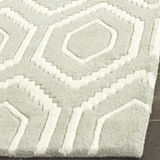 Safavieh Chatham Grey/Ivory Area Rug Detail