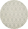 Safavieh Chatham Grey/Ivory Area Rug Round