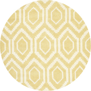 Safavieh Chatham Light Gold/Ivory Area Rug Round