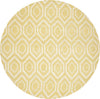 Safavieh Chatham Light Gold/Ivory Area Rug Round