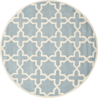 Safavieh Chatham Chatham732 Blue/Ivory Area Rug Round