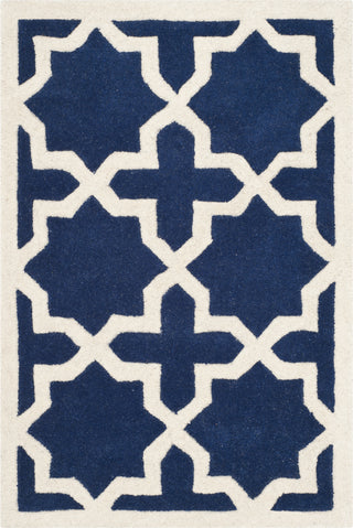 Safavieh Chatham Chatham732 Dark Blue/Ivory Area Rug 