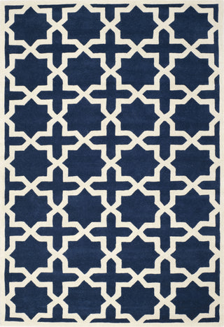 Safavieh Chatham Chatham732 Dark Blue/Ivory Area Rug Main