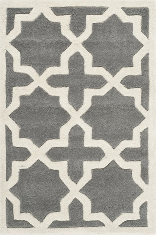 Safavieh Chatham Chatham732 Dark Grey/Ivory Area Rug 