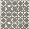 Safavieh Chatham Chatham732 Dark Grey/Ivory Area Rug Square
