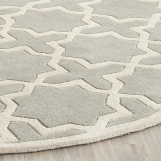 Safavieh Chatham Chatham732 Grey/Ivory Area Rug Detail