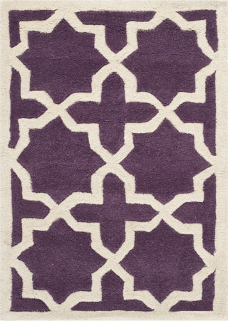 Safavieh Chatham Chatham732 Purple/Ivory Area Rug 