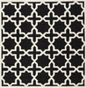 Safavieh Chatham Chatham732 Black/Ivory Area Rug Square