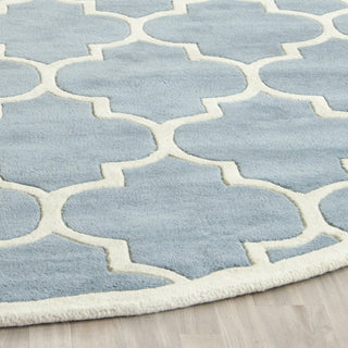 Safavieh Chatham 733 Blue/Ivory Area Rug Detail