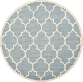 Safavieh Chatham 733 Blue/Ivory Area Rug Round