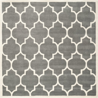 Safavieh Chatham 733 Dark Grey/Ivory Area Rug Square