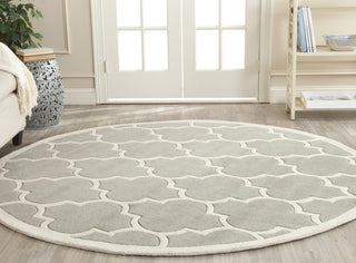 Safavieh Chatham 733 Grey/Ivory Area Rug Room Scene Feature