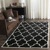 Safavieh Chatham 733 Black/Ivory Area Rug Room Scene Feature