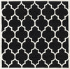 Safavieh Chatham 733 Black/Ivory Area Rug Square