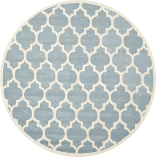 Safavieh Chatham 734 Blue/Ivory Area Rug Round