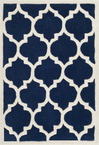 Safavieh Chatham 734 Dark Blue/Ivory Area Rug 